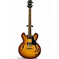 Used 2011 Gibson 1959 Reissue ES335 Dot Antique Burst Hollow Body Electric Guitar thumbnail