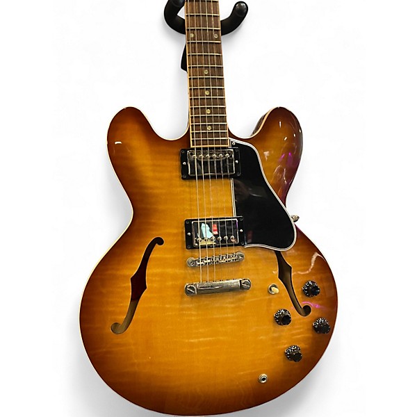 Used 2011 Gibson 1959 Reissue ES335 Dot Antique Burst Hollow Body Electric Guitar