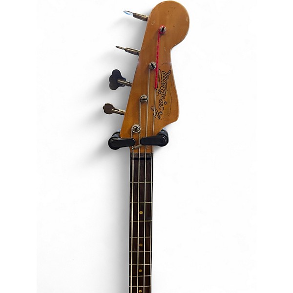 Vintage 1960s Hagstrom HII-B BLUE Electric Bass Guitar