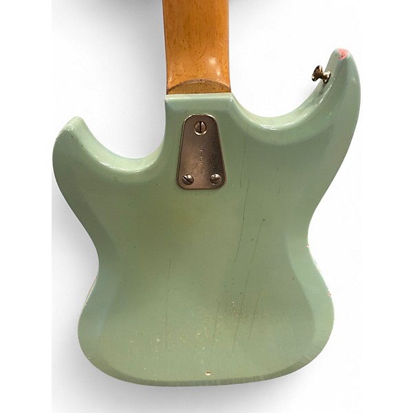 Vintage 1960s Hagstrom HII-B BLUE Electric Bass Guitar