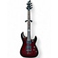 Used Schecter Guitar Research HELLRAISER DLX Crimson Burst Solid Body Electric Guitar thumbnail