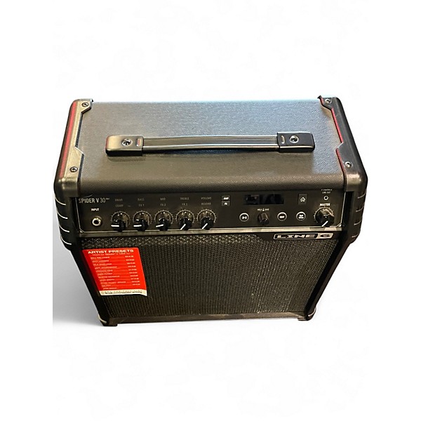 Used Line 6 Spider V 30 1x8 Guitar Combo Amp
