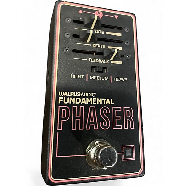 Used Walrus Audio FUNDAMENTAL PHASER Effect Pedal