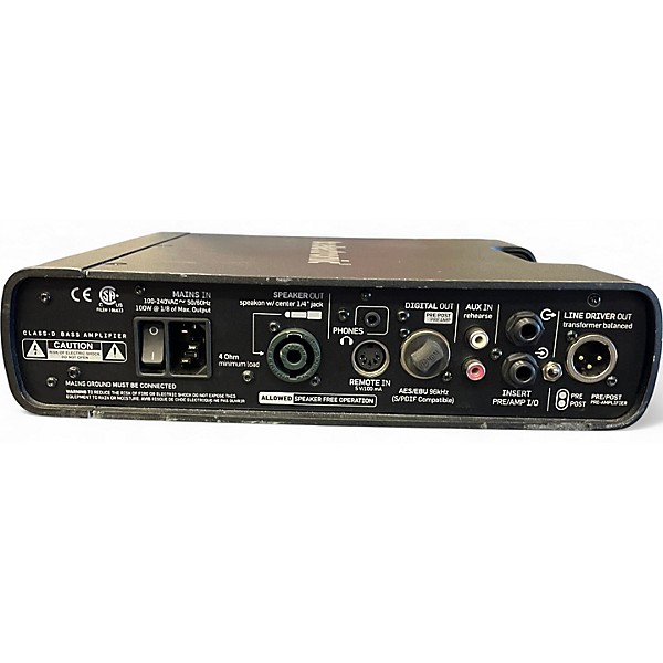 Used TC Electronic RH750 Bass Amp Head