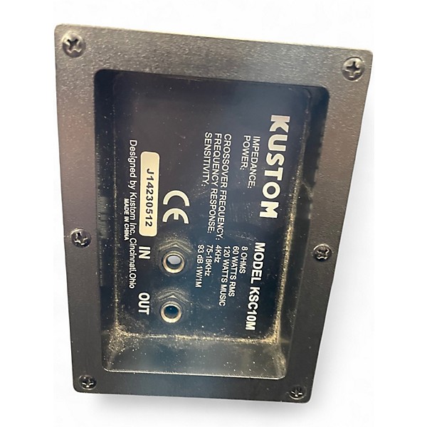 Used Kustom KSC10M Powered Monitor