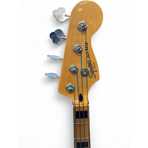 Used Squier Classic Vibe 70s Jazz Bass Natural Electric Bass Guitar