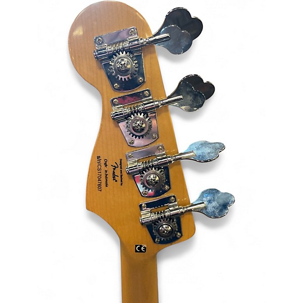 Used Squier Classic Vibe 70s Jazz Bass Natural Electric Bass Guitar