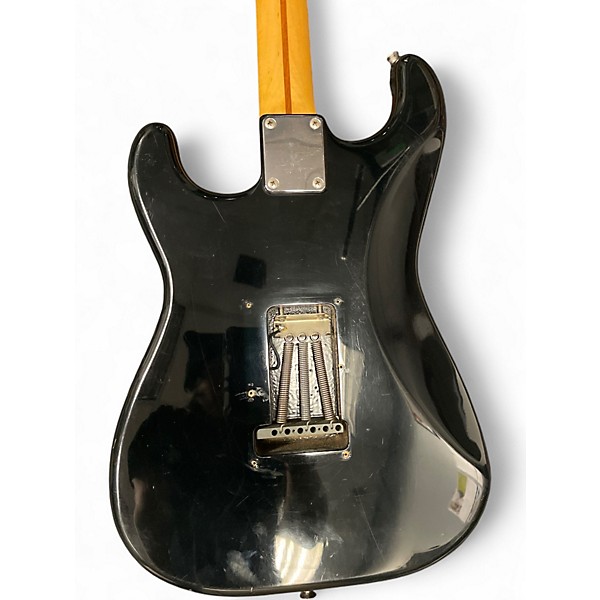 Used 1989 Fender MIJ Stratocaster Black Solid Body Electric Guitar