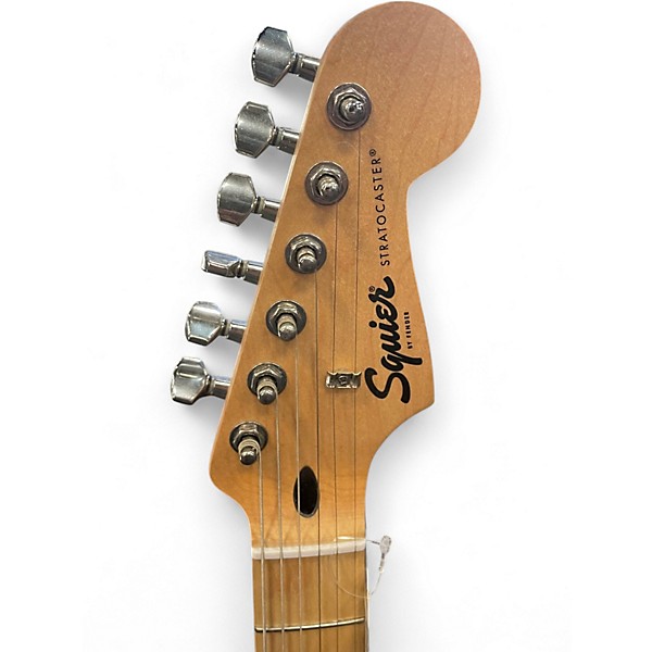 Used Squier Bullet Stratocaster Sonic Blue Solid Body Electric Guitar
