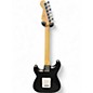 Used Squier Standard Stratocaster Matte Black Solid Body Electric Guitar