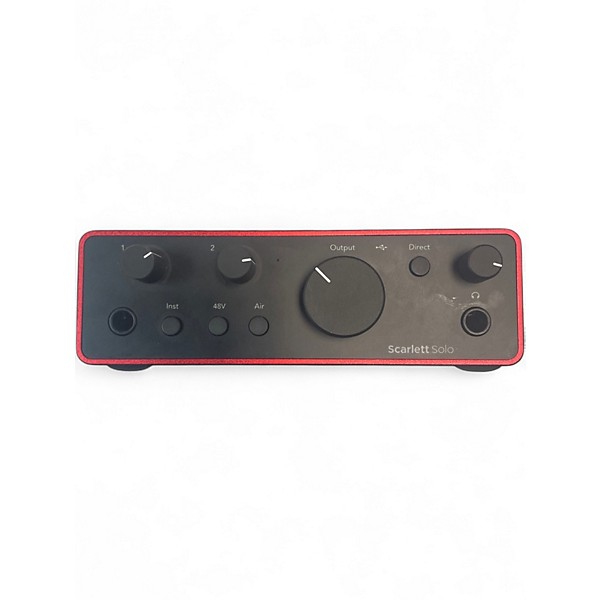 Used Focusrite Scarlett Solo 4TH GEN Audio Interface