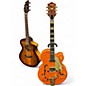 Used Gretsch Guitars G6120T Amber Hollow Body Electric Guitar thumbnail