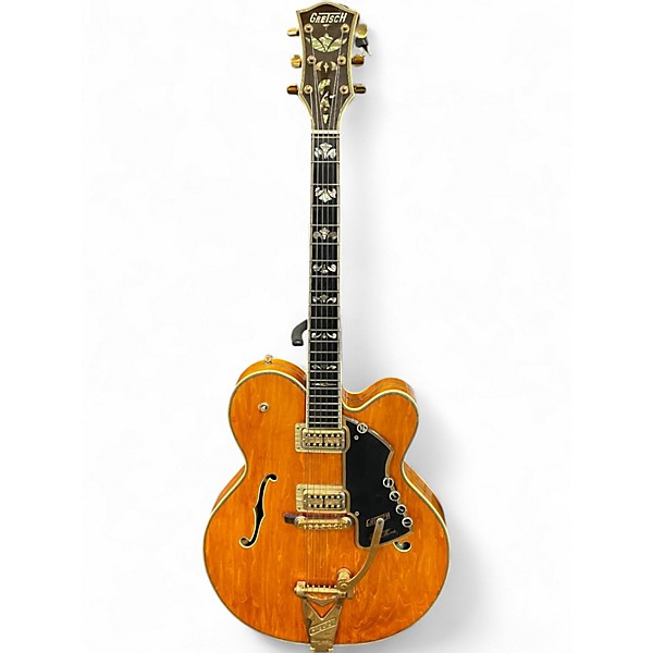 Vintage 1972 Gretsch Guitars SUPER CHET Walnut Hollow Body Electric Guitar
