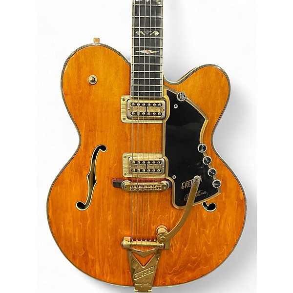Vintage 1972 Gretsch Guitars SUPER CHET Walnut Hollow Body Electric Guitar