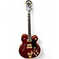 Vintage 1972 Gretsch Guitars DELUXE CHET ATKINS Worn Cherry Hollow Body Electric Guitar thumbnail