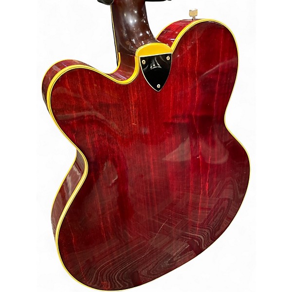 Vintage 1972 Gretsch Guitars DELUXE CHET ATKINS Worn Cherry Hollow Body Electric Guitar