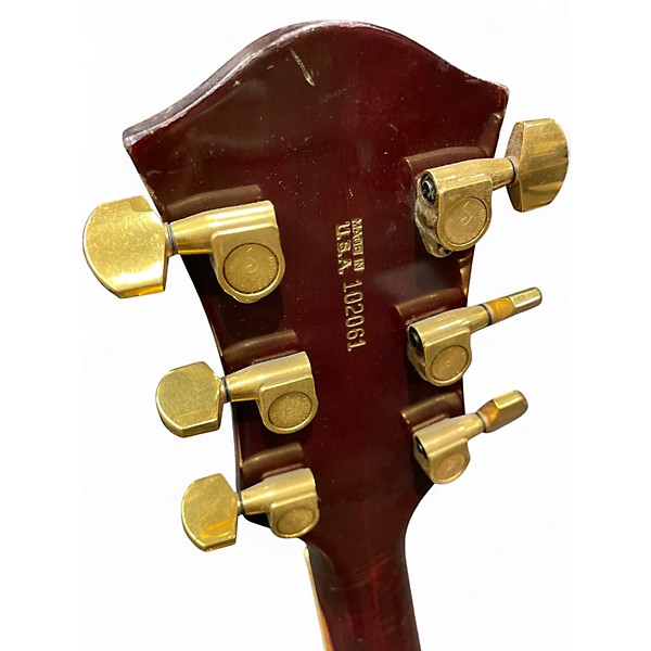 Vintage 1972 Gretsch Guitars DELUXE CHET ATKINS Worn Cherry Hollow Body Electric Guitar