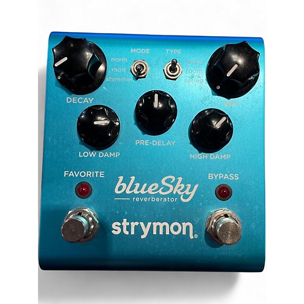 Used Strymon Bluesky Reverb Effect Pedal
