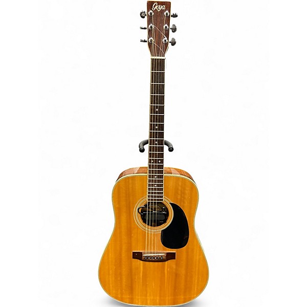 Used Goya G315 Natural Acoustic Electric Guitar