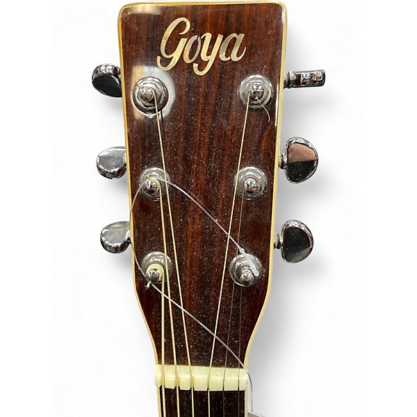 Used Goya G315 Natural Acoustic Electric Guitar
