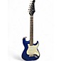 Used Silvertone St Style Blue Solid Body Electric Guitar thumbnail