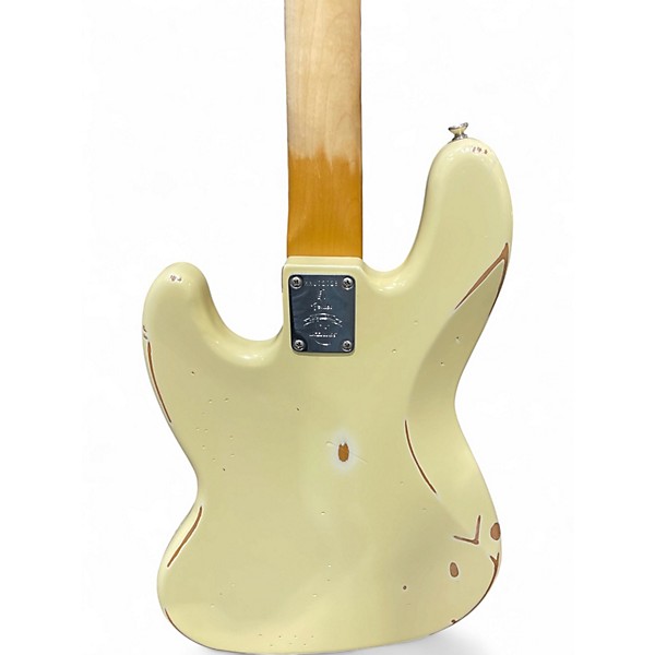 Used Fender Road Worn 60s Jazz Bass Classic White Electric Bass Guitar