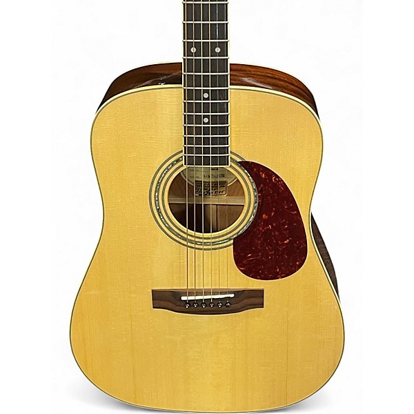 Used Zager ZAD50 Natural Acoustic Guitar