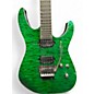 Used Jackson SL2Q Pro Series Soloist Trans Green Solid Body Electric Guitar