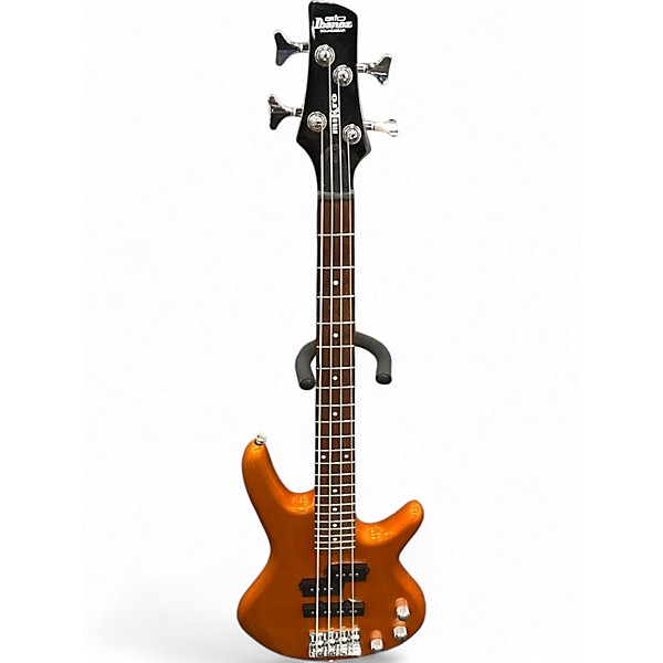 Used Ibanez GSRM20 Mikro Short Scale Orange Electric Bass Guitar