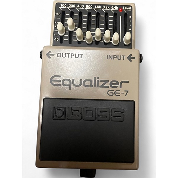 Used BOSS GE7 Equalizer Pedal