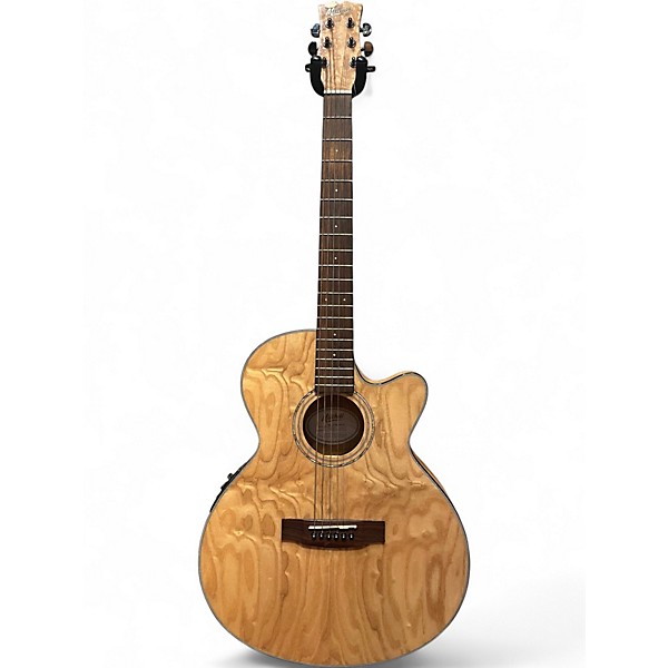 Used Mitchell MX430QAB Spalted Maple Acoustic Electric Guitar