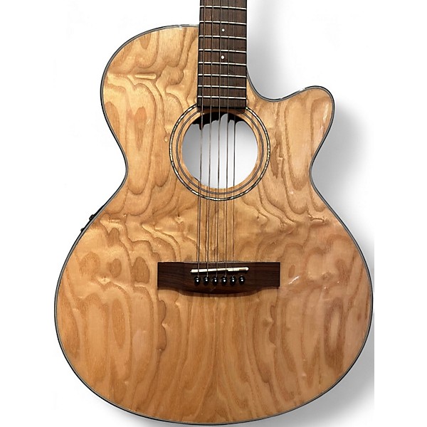 Used Mitchell MX430QAB Spalted Maple Acoustic Electric Guitar