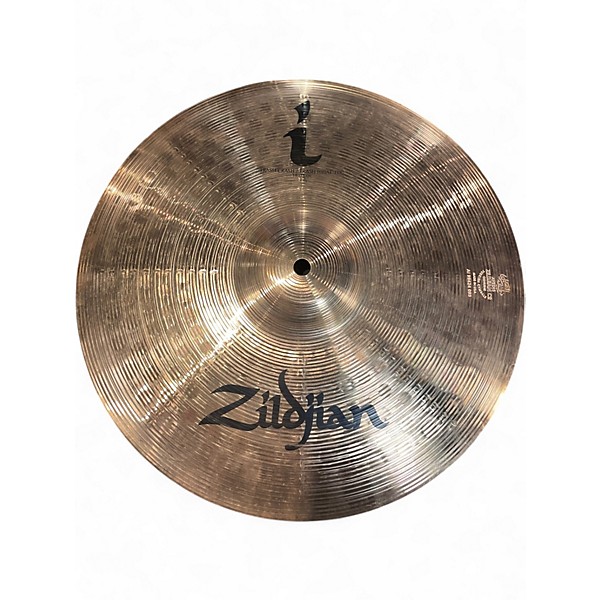 Used Zildjian 14in I FAMILY TRASH CRASH/HIHAT TOP Cymbal