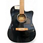 Used Fender CD60CE Dreadnought Black Acoustic Electric Guitar