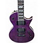 Used ESP EC1000 Trans Purple Solid Body Electric Guitar