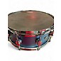 Used 2020s DW 6X14 Design Series Snare Metallic Aqua Marine Drum