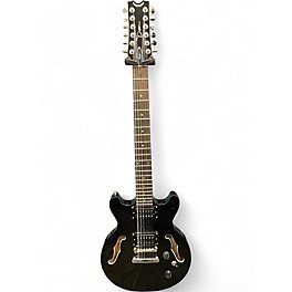 Used Dean Boca 12 Black Solid Body Electric Guitar