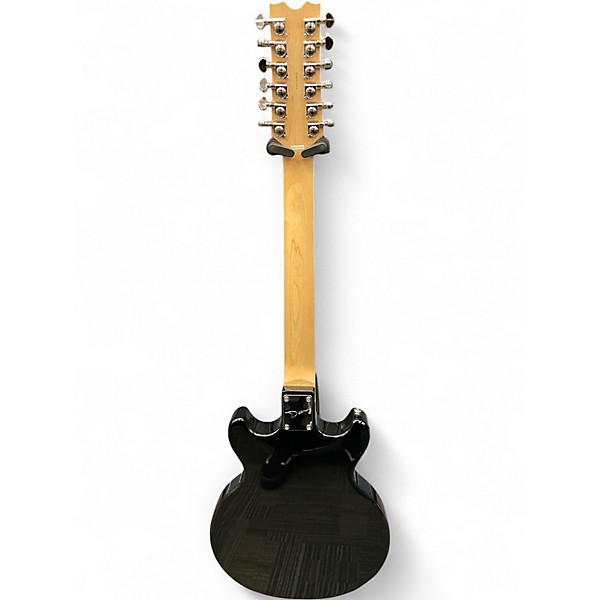 Used Dean Boca 12 Black Solid Body Electric Guitar