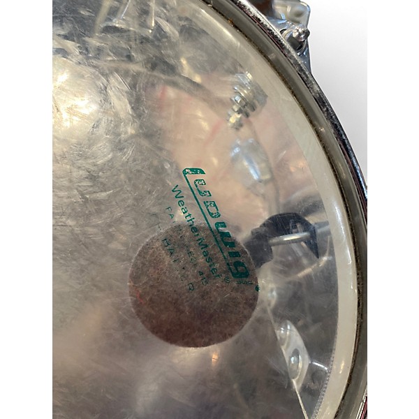Vintage 1970s Ludwig 4 Piece Vistalite Clear Drum Kit
