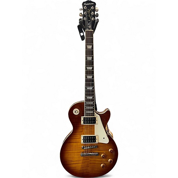 Used Epiphone Les Paul Standard Pro 2 Color Sunburst Solid Body Electric Guitar