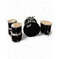 Used Pearl 6 Piece Forum Series Black Drum Kit thumbnail