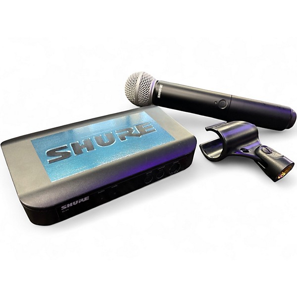 Used Shure BLX24/SM58-H10 Handheld Wireless System