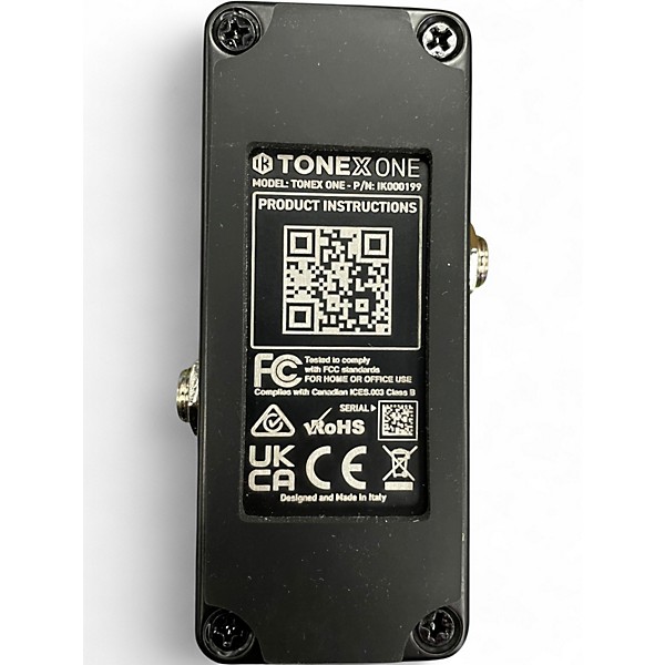 Used IK Multimedia ToneX One Effect Processor