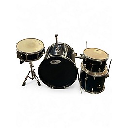 Used SPL 4 Piece 4 Piece Black Drum Kit
