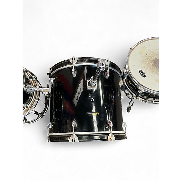 Used SPL 4 Piece 4 Piece Black Drum Kit