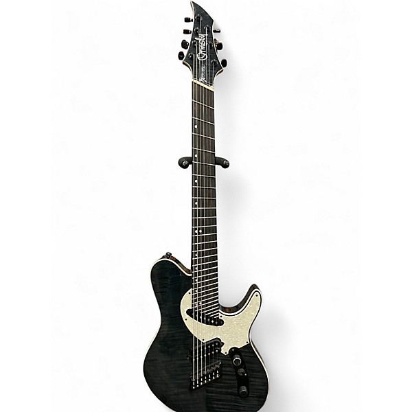 Used Ormsby tx gtr 7 eaton speacial Trans Black Solid Body Electric Guitar