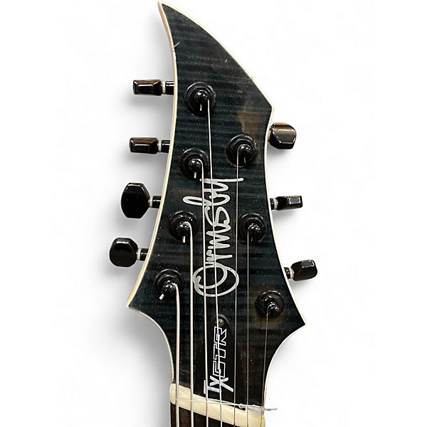 Used Ormsby tx gtr 7 eaton speacial Trans Black Solid Body Electric Guitar