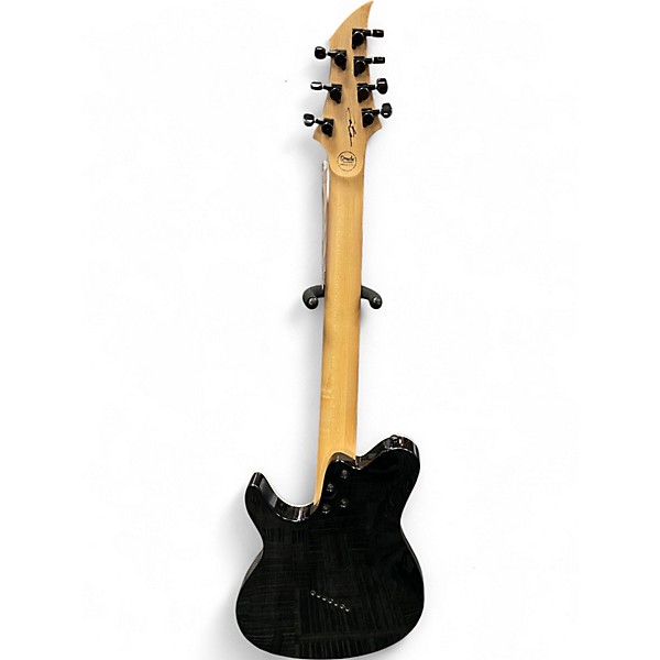Used Ormsby tx gtr 7 eaton speacial Trans Black Solid Body Electric Guitar