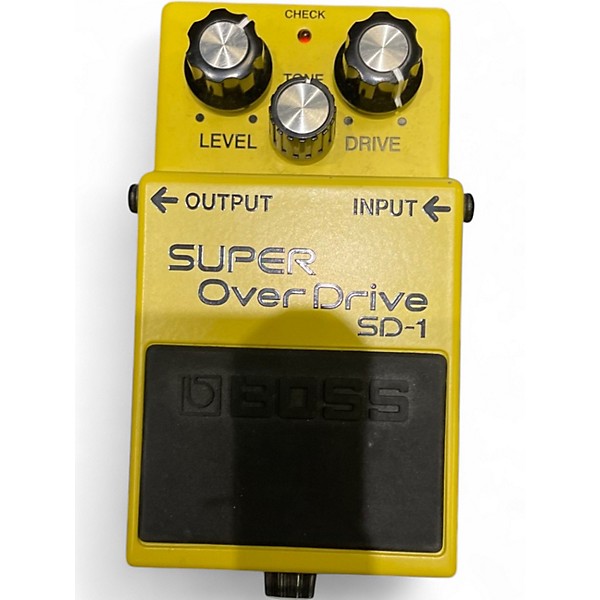 Used BOSS SD1 Super Overdrive Effect Pedal