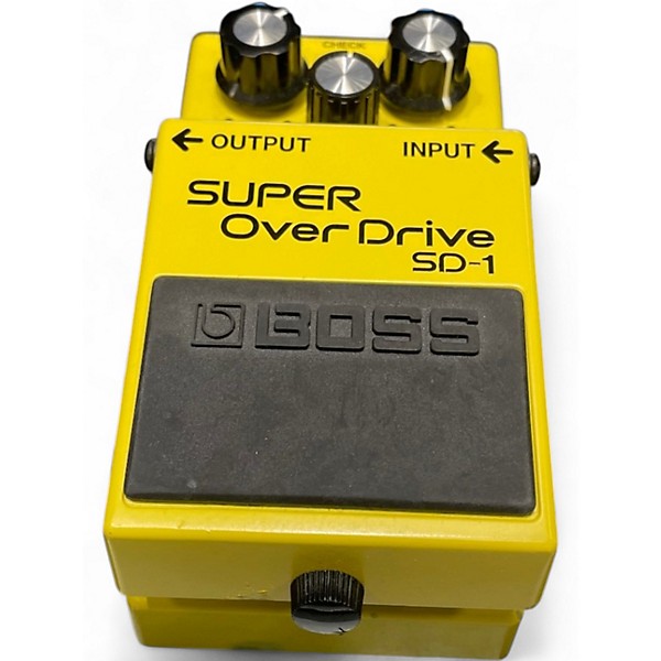 Used BOSS SD1 Super Overdrive Effect Pedal